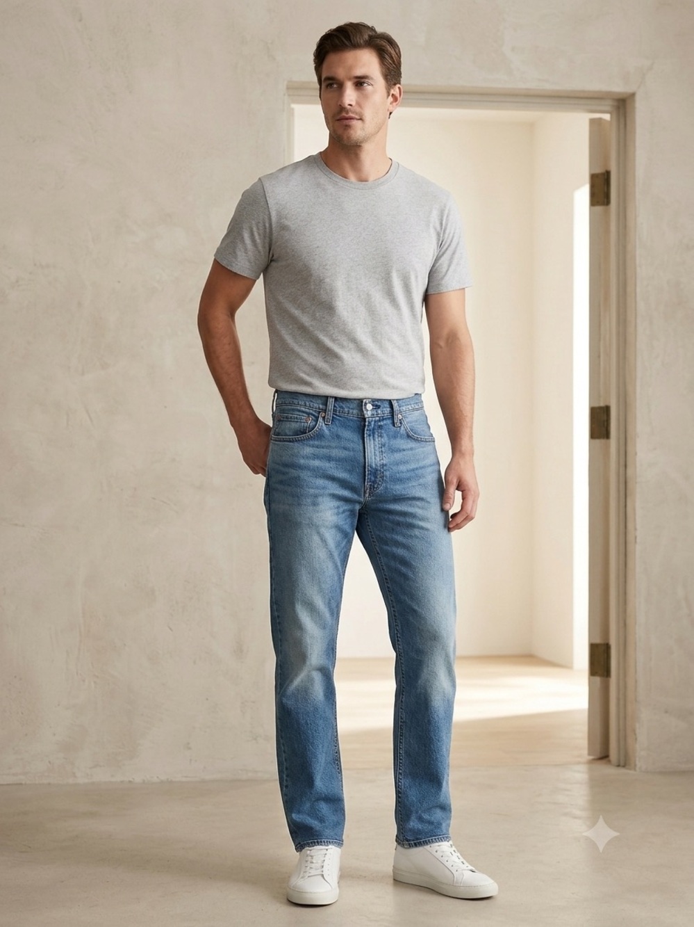 Levi's Men's Light Wash Slim Jeans